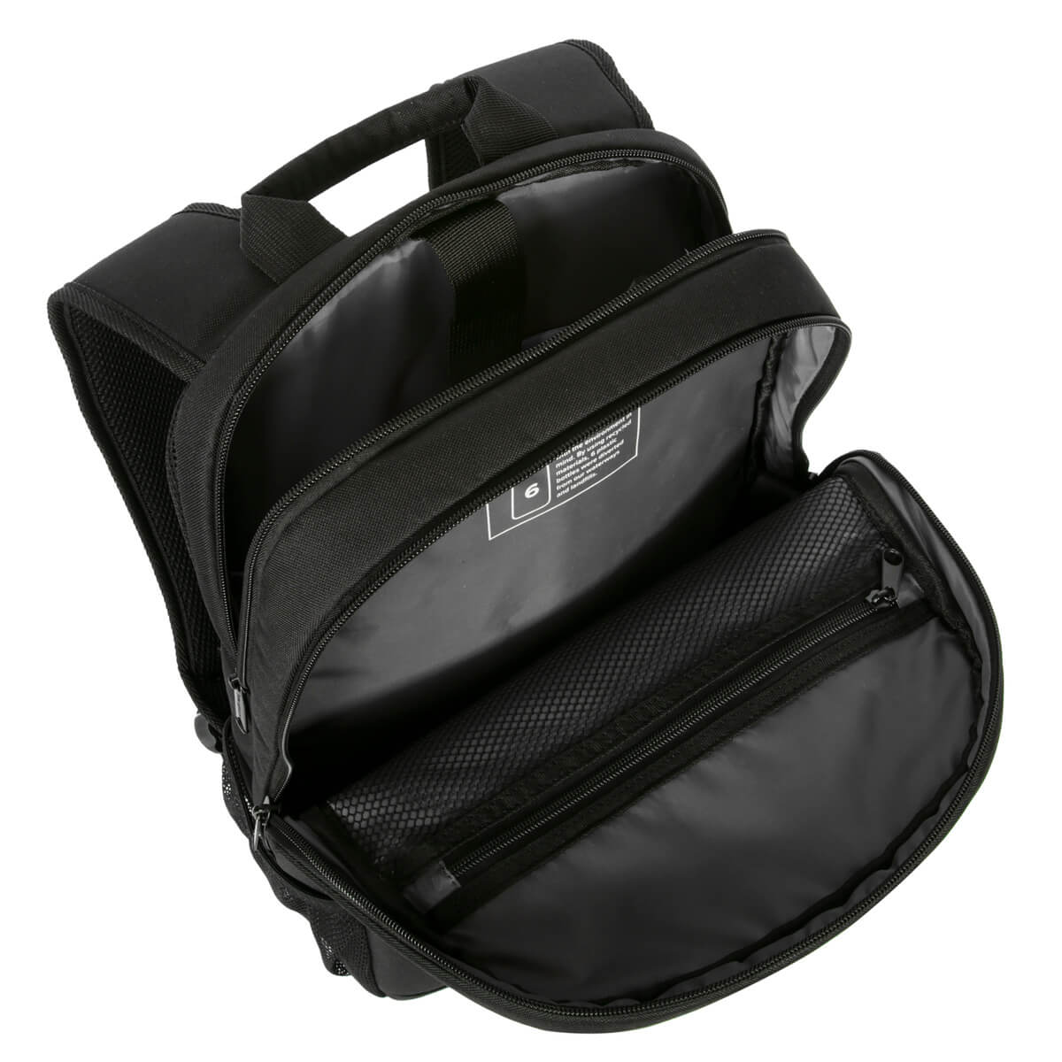 14-16" GeoLite EcoSmart® Advanced Backpack - Black - Image 9