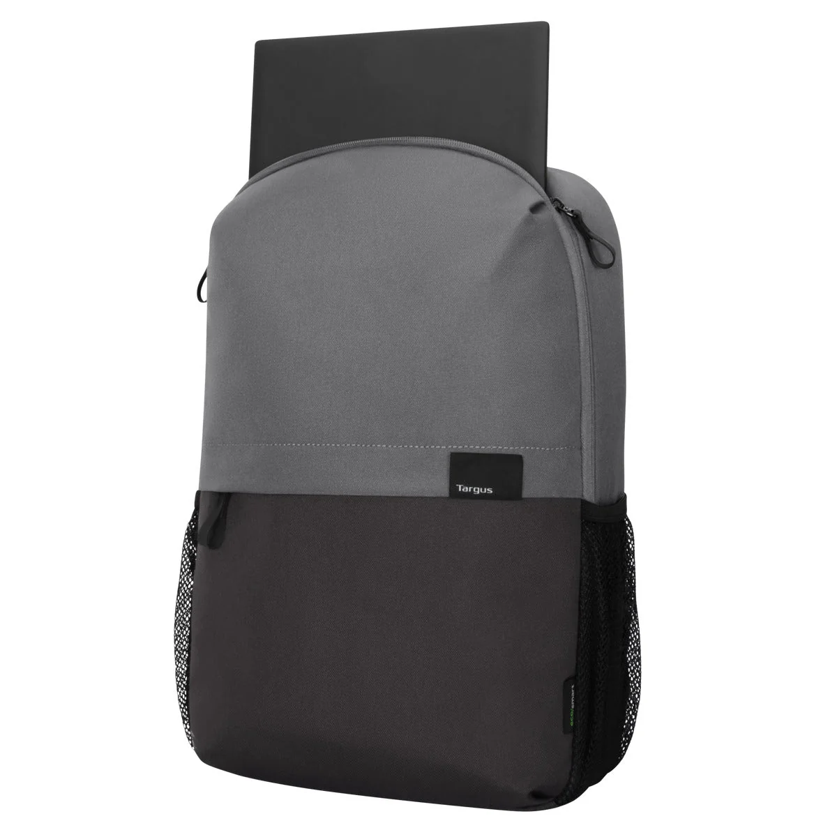 16" Sagano™ EcoSmart® Campus Backpack - Black/Grey - Image 10
