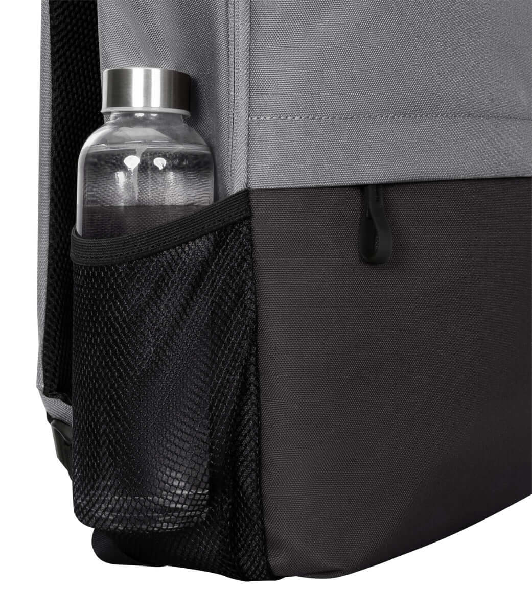 16" Sagano™ EcoSmart® Campus Backpack - Black/Grey - Image 16