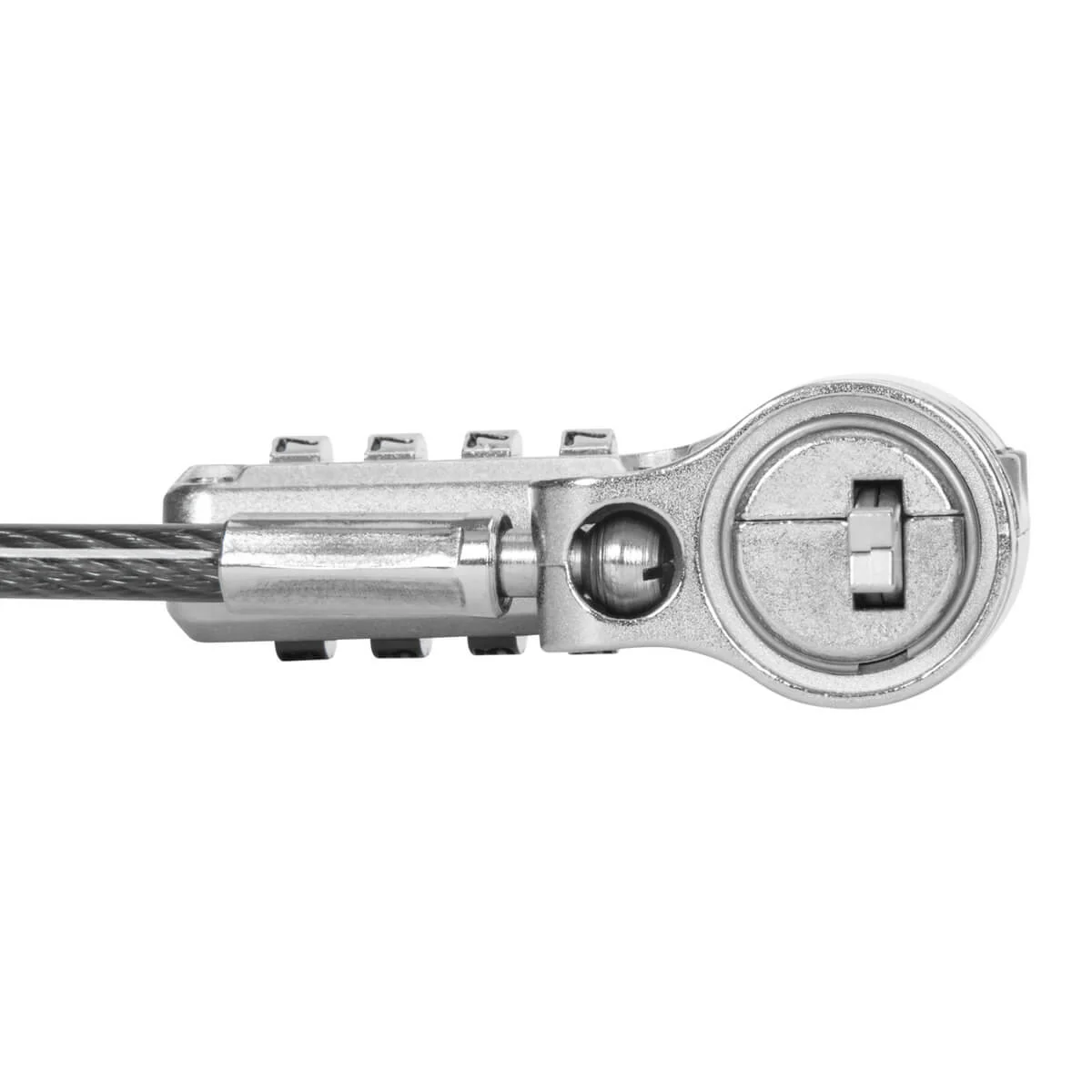 DEFCON® Ultimate Universal Serialised Combination Cable Lock with Slimline Adaptable Lock Head - (B2B single pack) - Image 4
