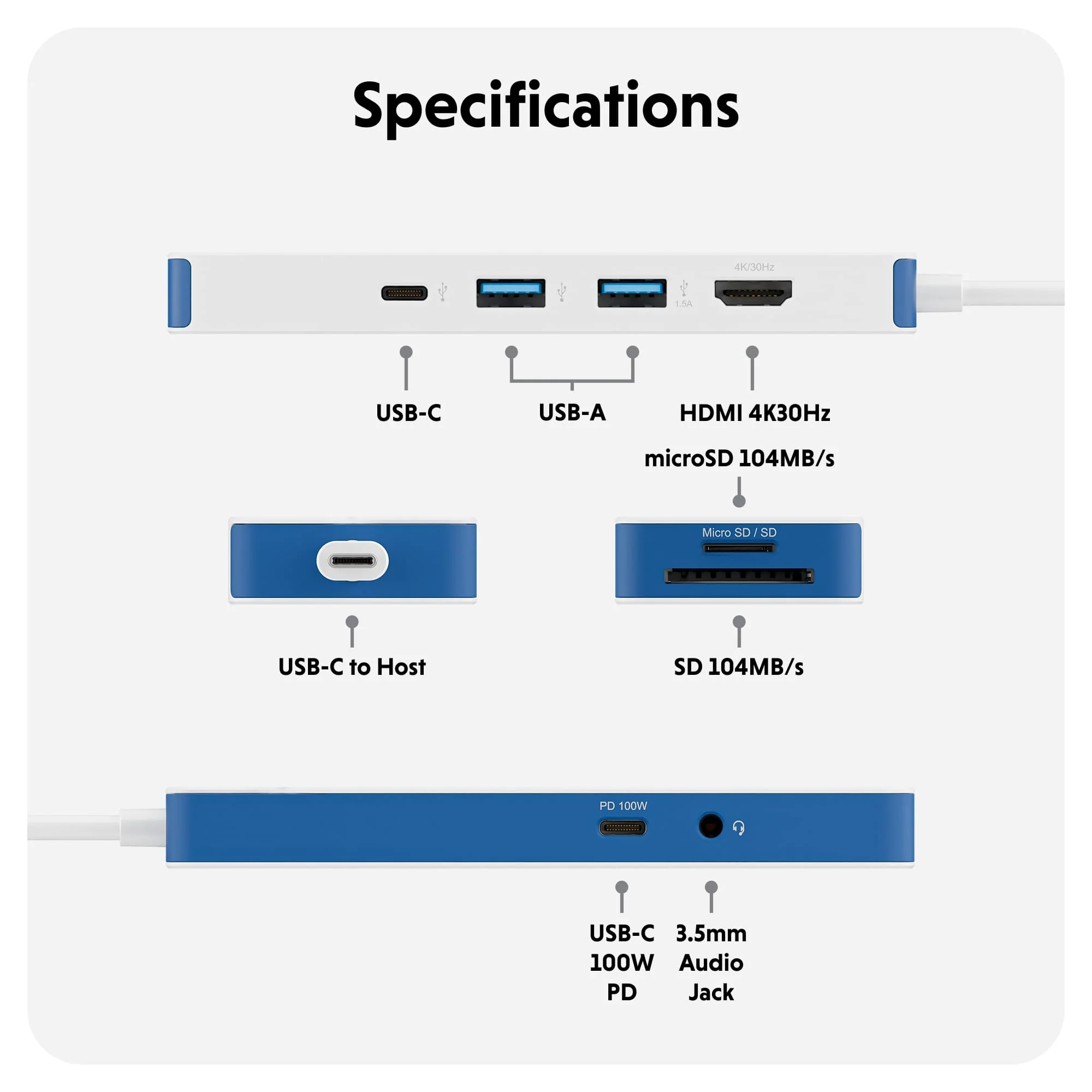 HyperDrive® Flex 8 Port USB-C Hub - Image 7