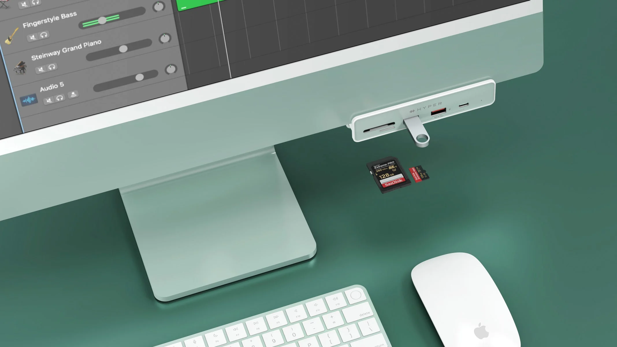 HyperDrive 6-in-1 USB-C Hub for iMac 24" - Image 2