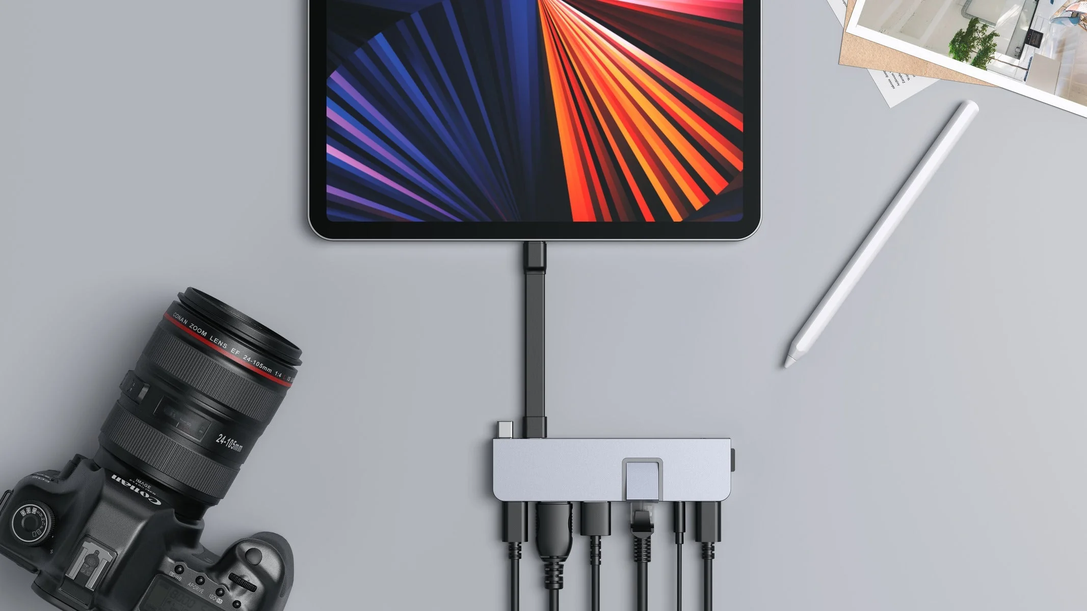HyperDrive DUO PRO 7-in-2 USB-C Hub - Grey - Image 13