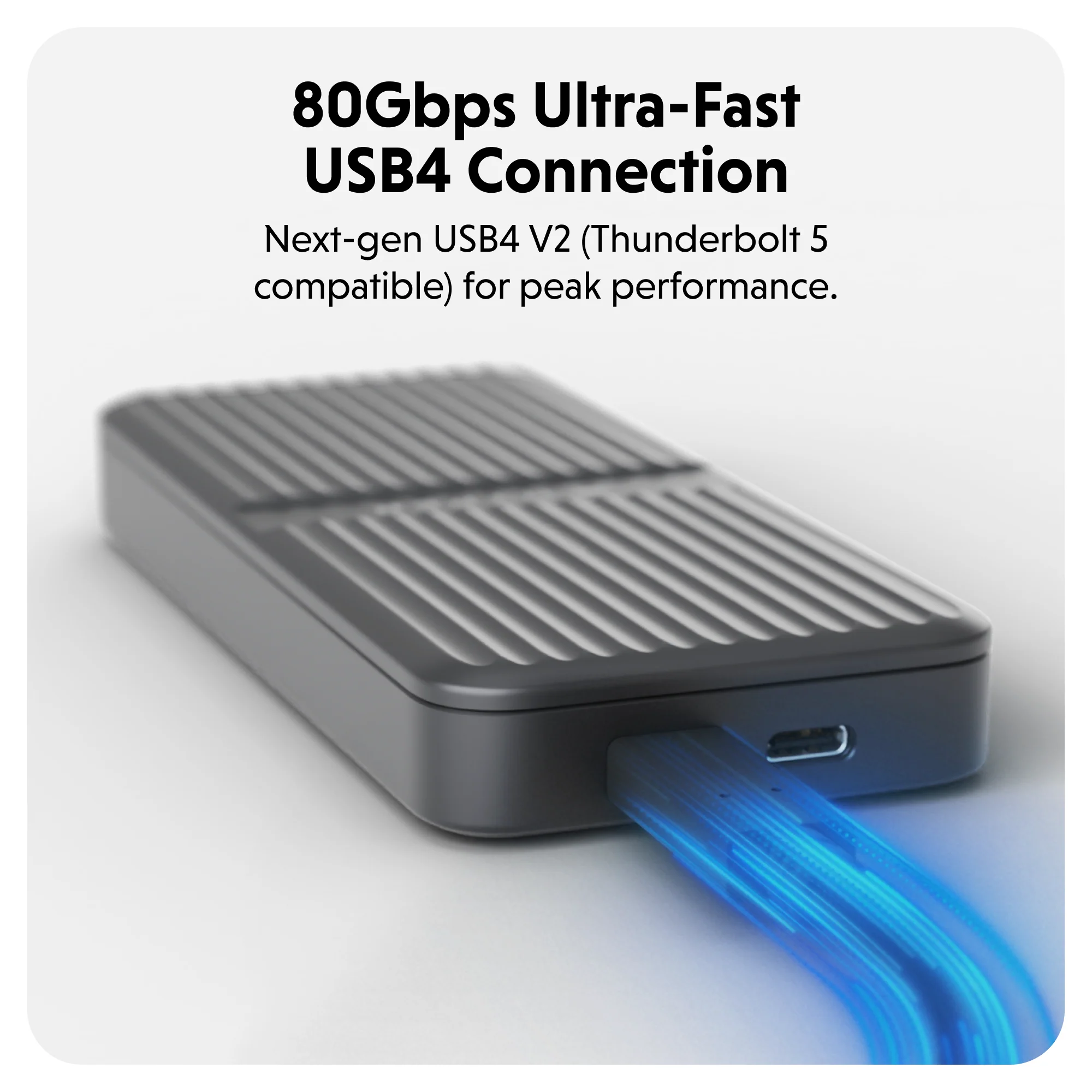 HyperDrive® Next USB4 M.2 PCIe Enclosure - Image 2