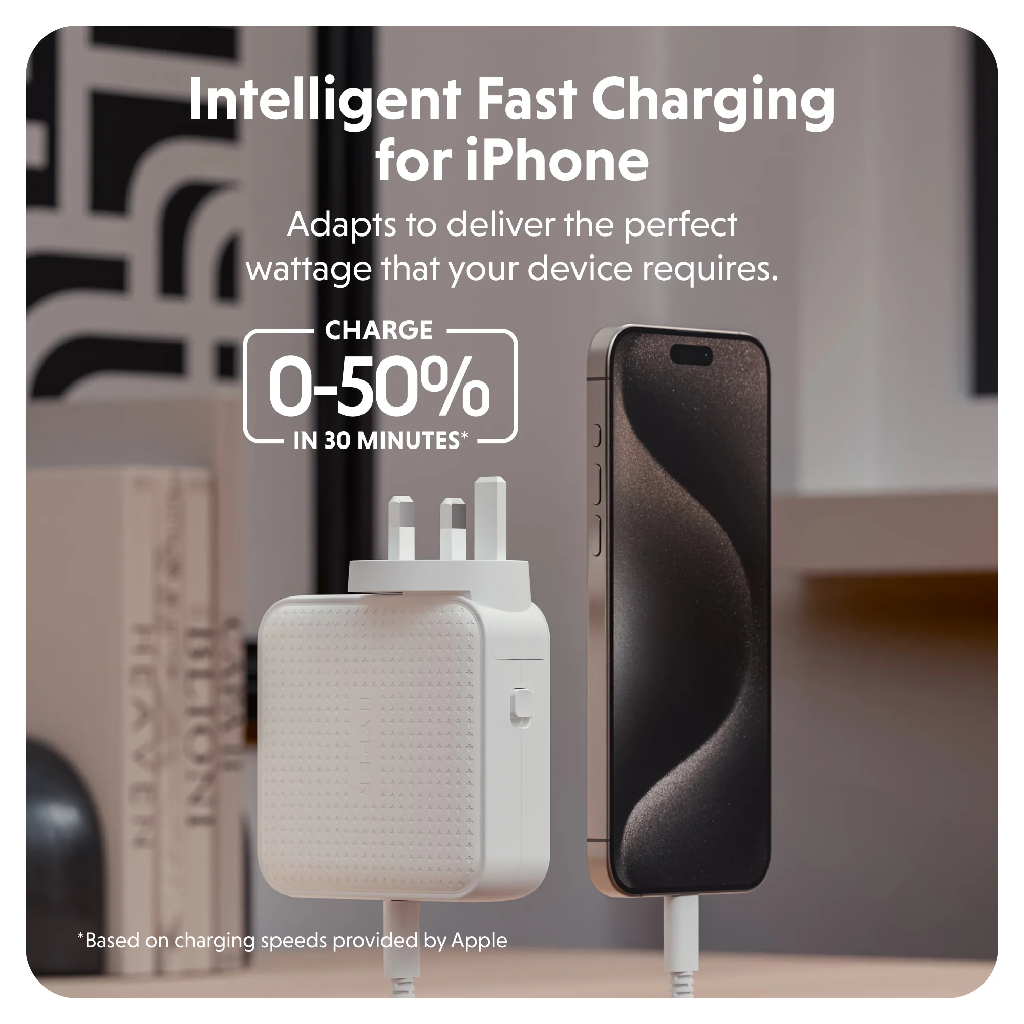 HyperJuice® 100W USB-C GaN Safety Tested Travel Charger - White - Image 7
