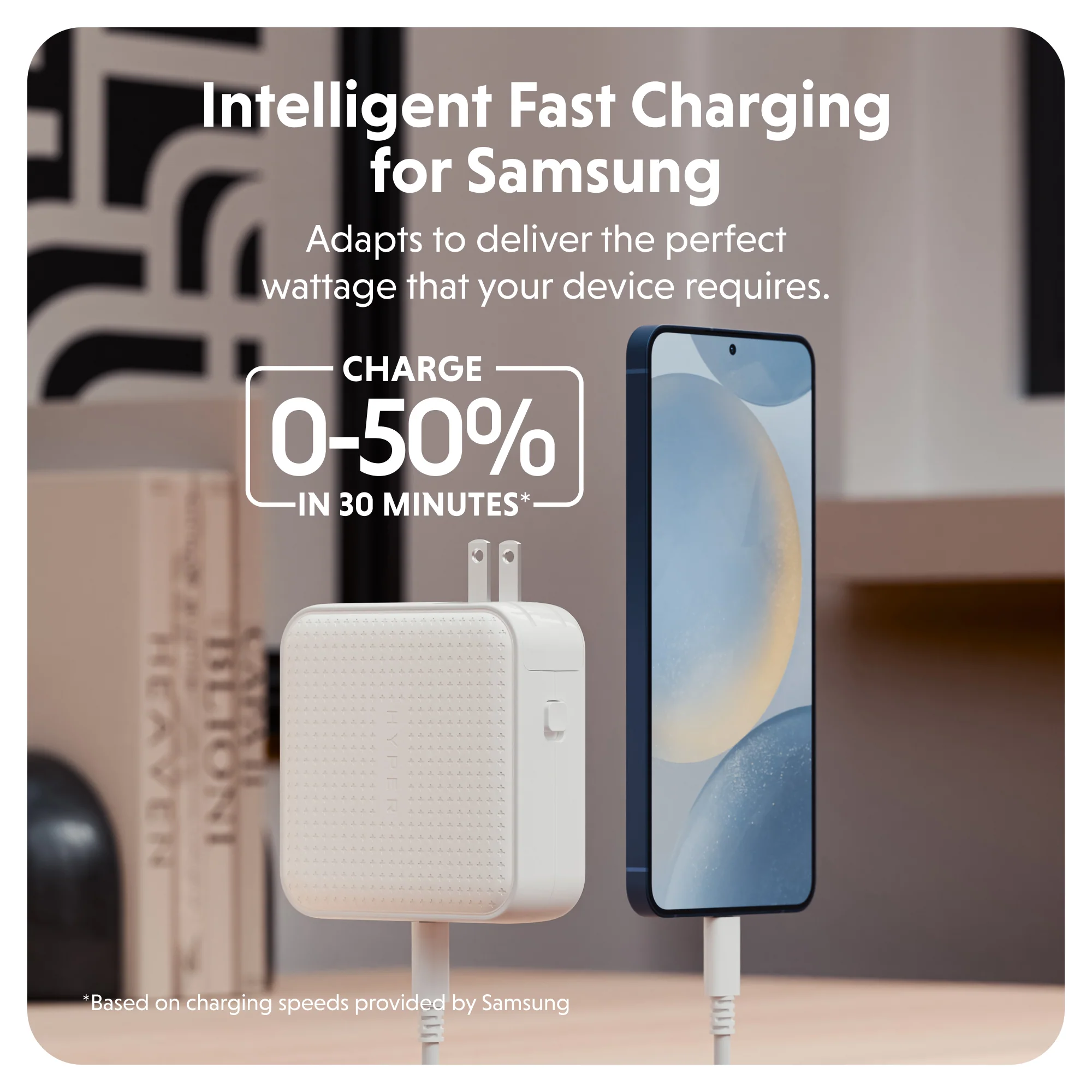 HyperJuice® 100W USB-C GaN Safety Tested Travel Charger - White - Image 8