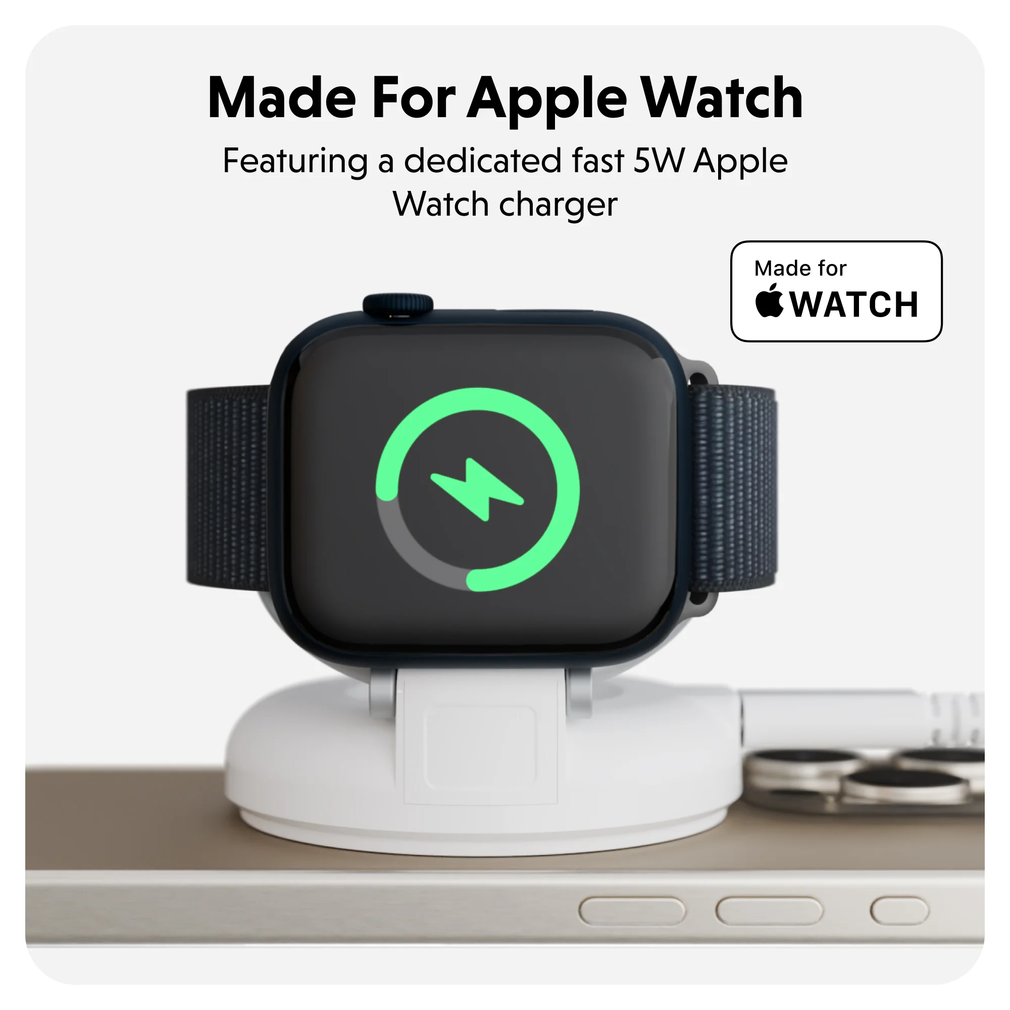 HyperJuice Qi2 2-in-1 Magnetic Charging Stand - Image 7
