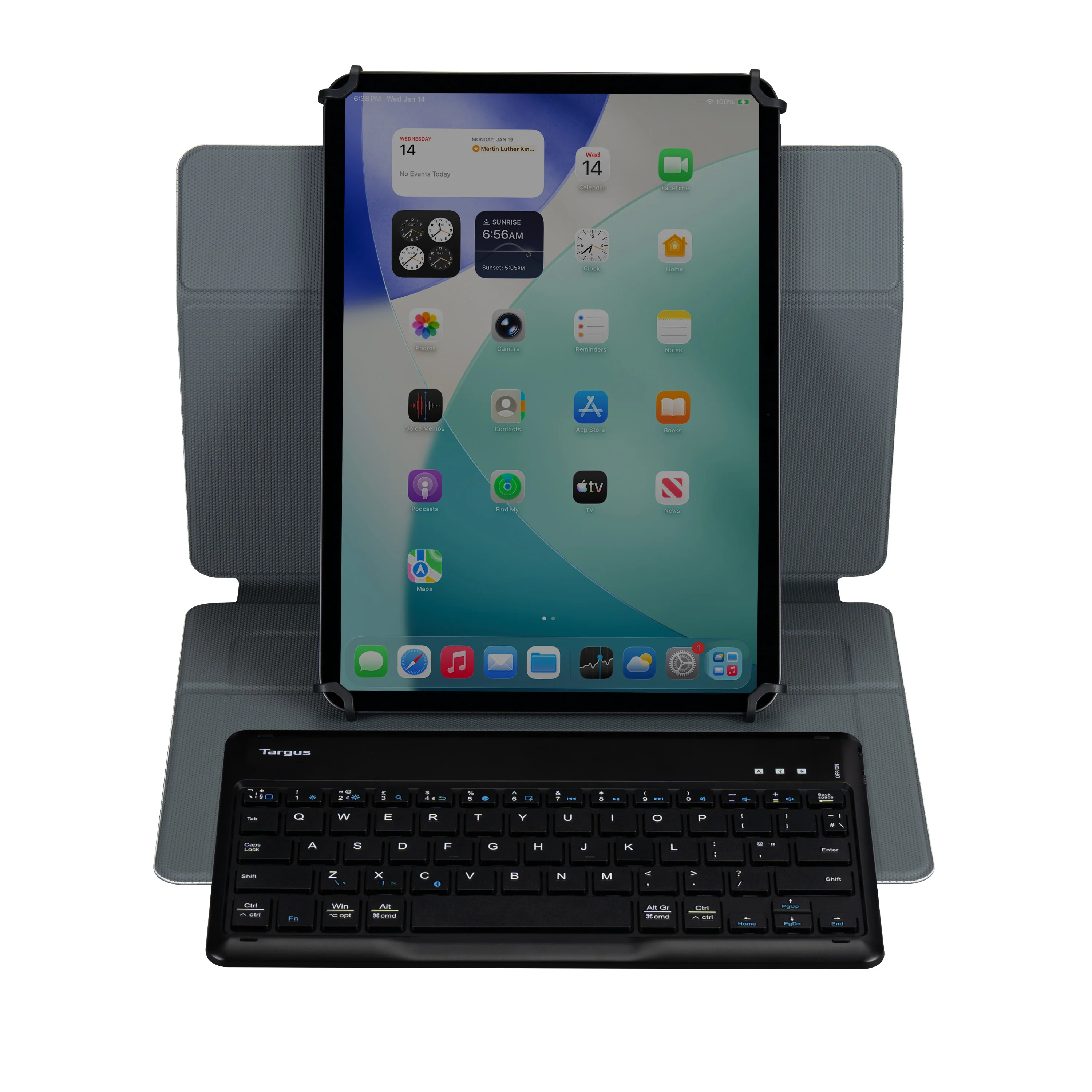Safe Fit™ Universal 9.5-11.5” Rotating Keyboard Case - Image 12