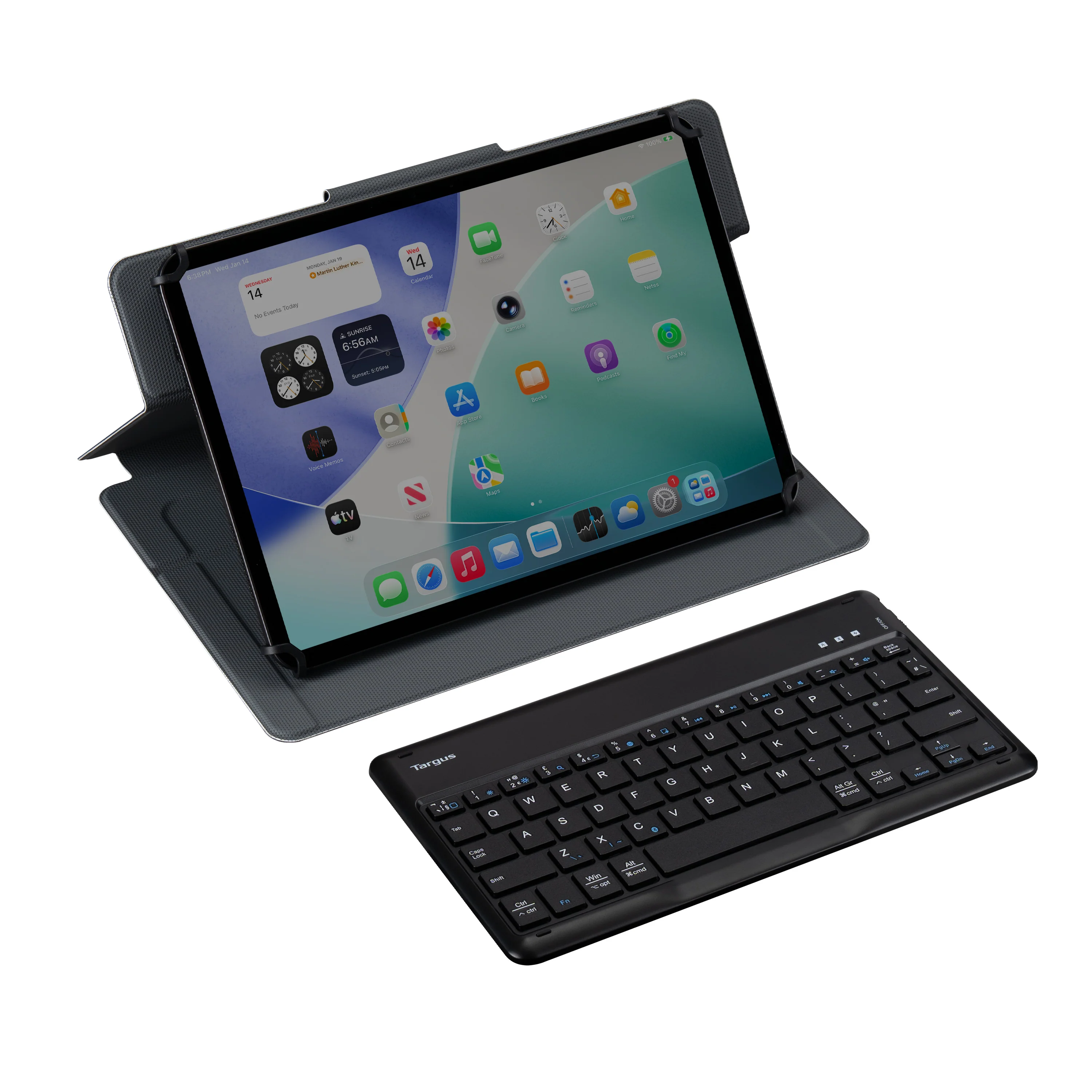 Safe Fit™ Universal 9.5-11.5” Rotating Keyboard Case - Image 13