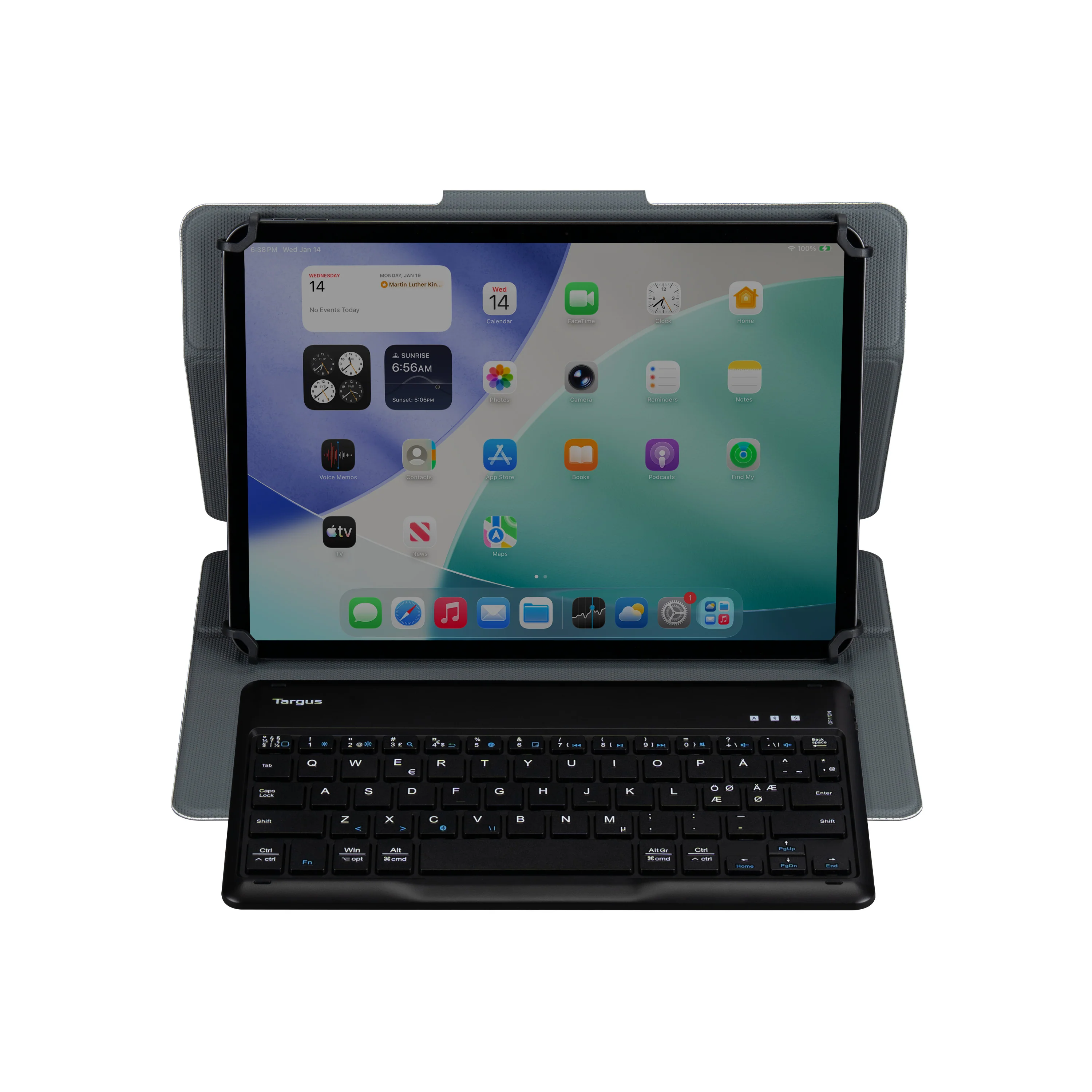 Safe Fit™ Universal 9.5-11.5” Rotating Keyboard Case - Image 3