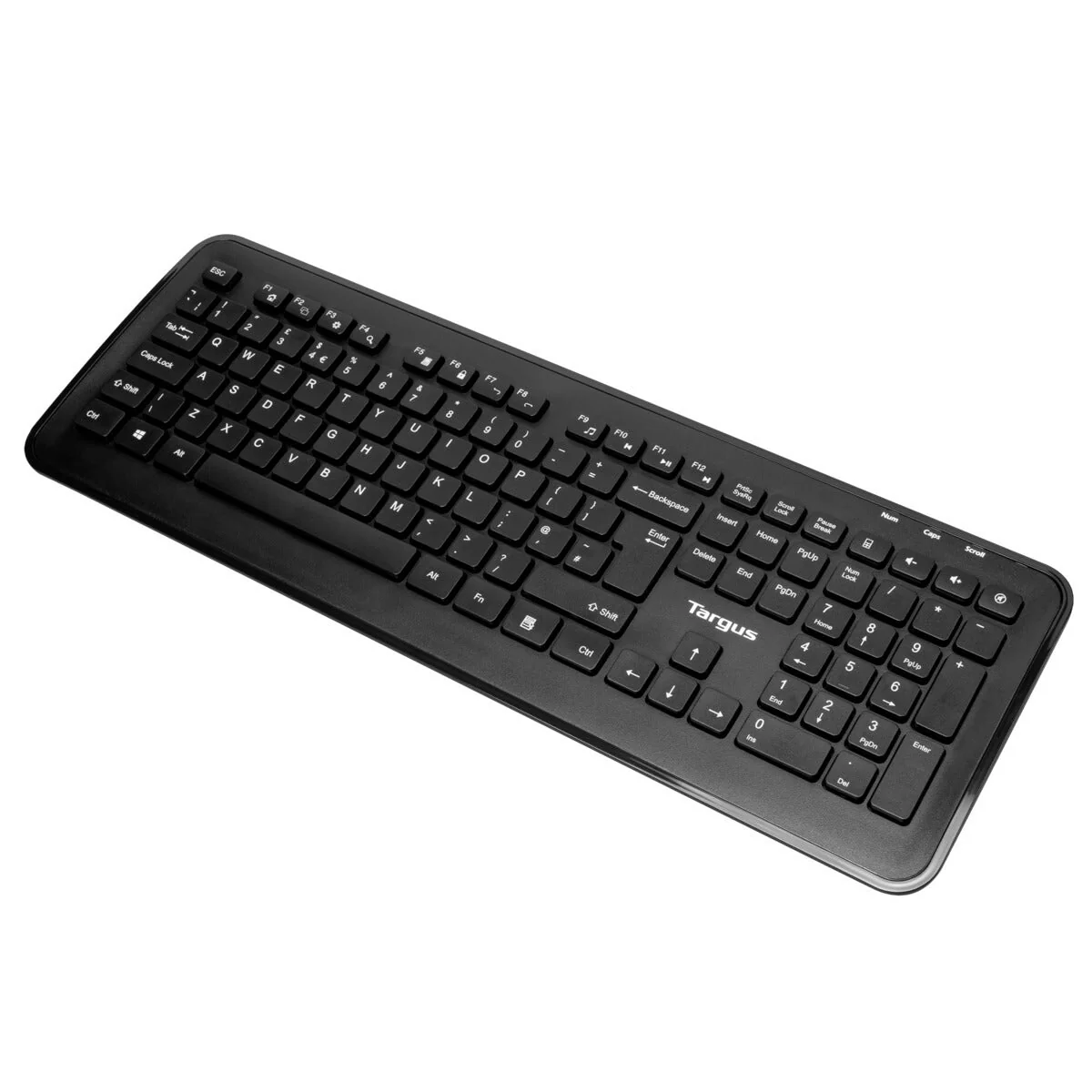 Targus® Full-size Wireless Keyboard and Mouse Combo - Black (Nordic) - Image 7