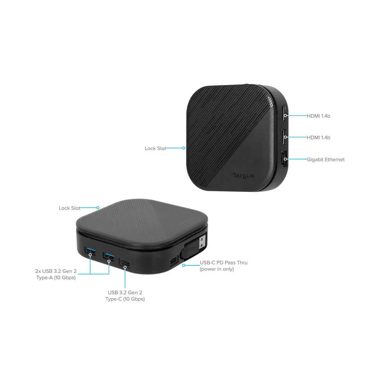 USB-C Universal Dual HD Docking Station with 80W PD Pass-Thru - Image 11